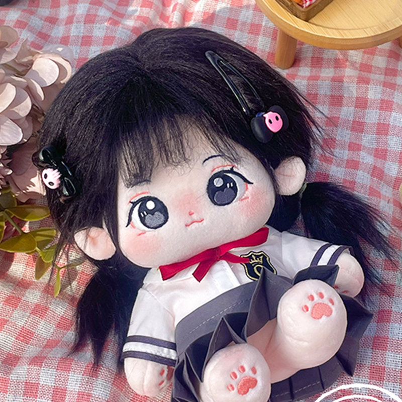 FuFu 20cm Cotton Doll High School Style Suit Dress with Bowknot
